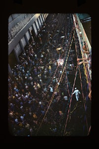 a picture of a crowd of people